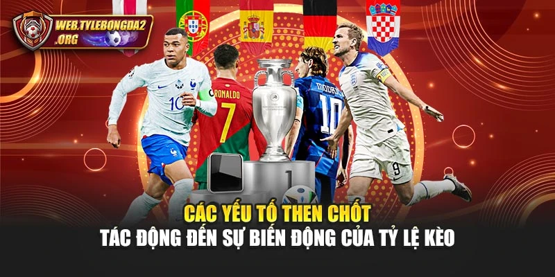 Các yếu tố then chốt tác động đến sự biến động của tỷ lệ kèo